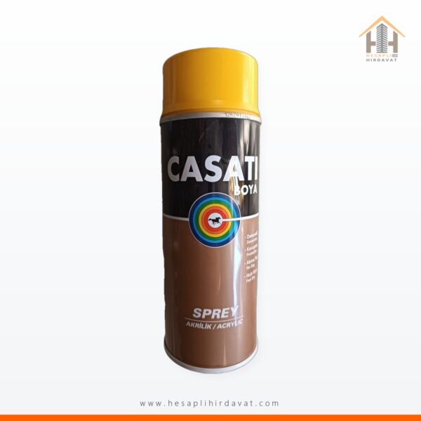 Casati Akrilik Sprey Boya 400 ml Taksi Sarı
