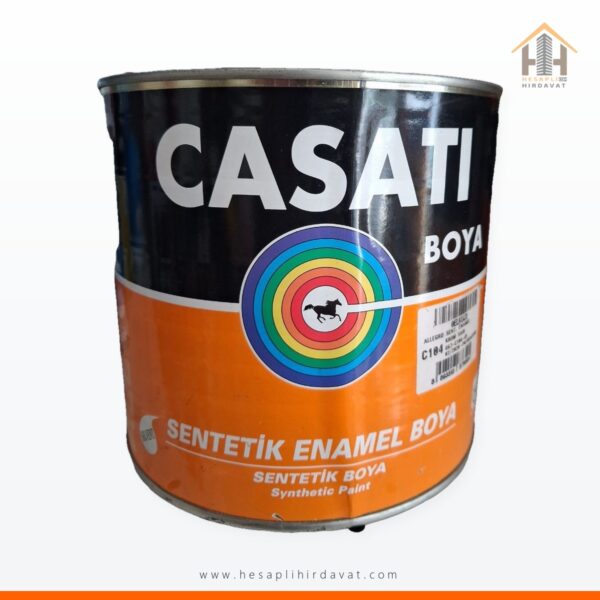 Casati Allegro Sentetik Enamel Boya 2,5 kg C104 Krom Sarı