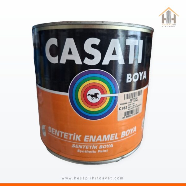 Casati Allegro Sentetik Enamel Boya 2,5 kg C703 Açık Gri
