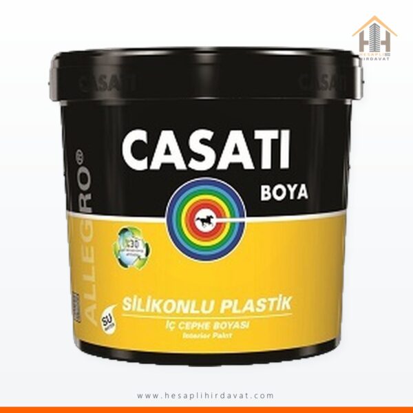 Casati Allegro Silikonlu Plastik İç Cephe Boyası 20 kg C150 Şampanya