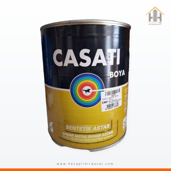 Casati Sentetik Astar C001 Beyaz Ahşap Metal Duvar Astarı