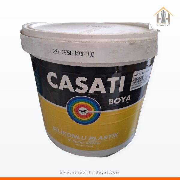 Casati Silikonlu Plastik İç Cephe Boyası 20 kg C829 Kese Kağıdı