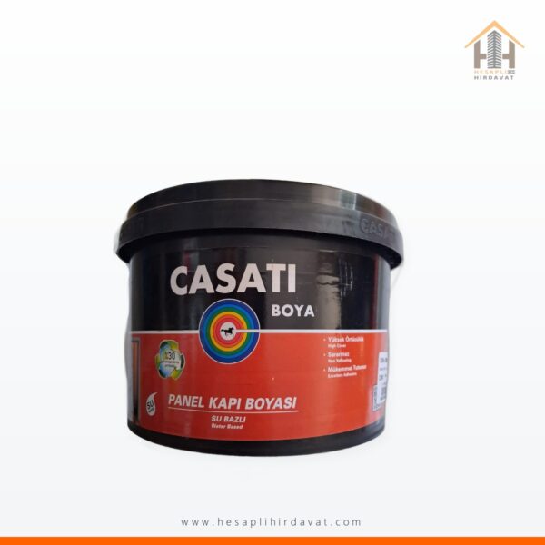 Casati su Bazlı Panel Kapı Boyası Beyaz 2.5LT/3.5Kg
