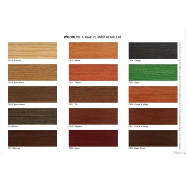 Casati Woodline Ahşap Verniği