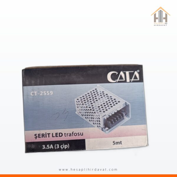 Cata CT-2559 Şerit Led Trafosu 36W 3.5A