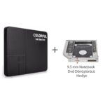 Colorful SL300 128 GB 2.5" SSD Disk Sata 3 +Compaxe SSD Caddy 9.5mm DVD To SSD Kutusu