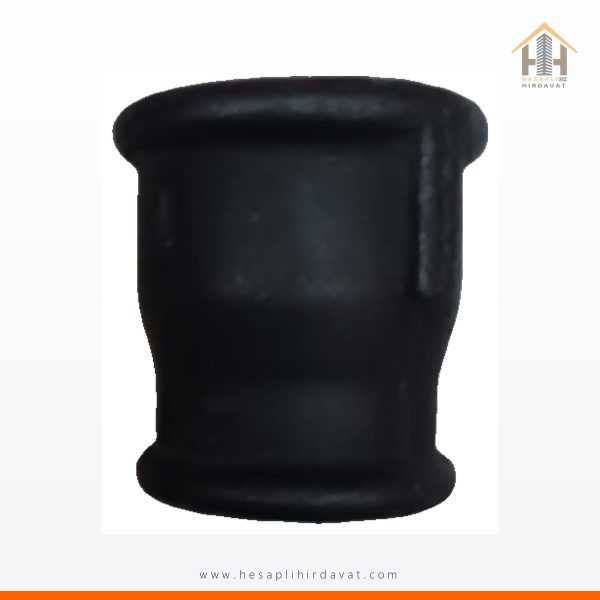Döküm Redüksiyon Manşon 3/4 x 1 inç Siyah Demir Fitting
