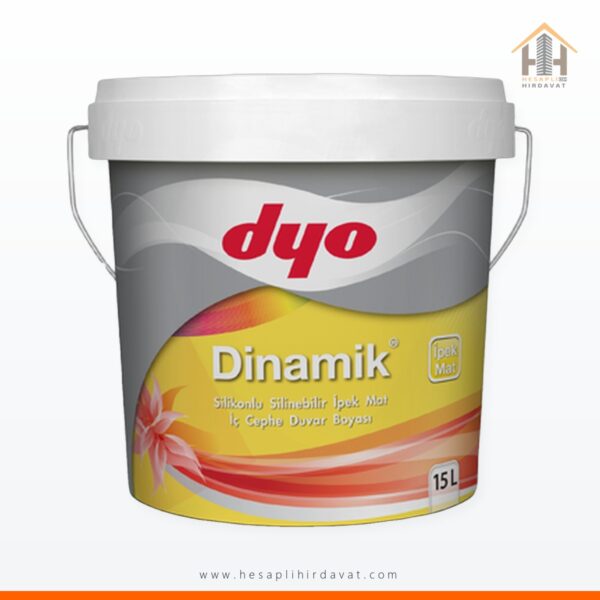 DYO Dinamik Silikonlu İpek Mat İç Cephe Boyası 15 L 1987 Köpük