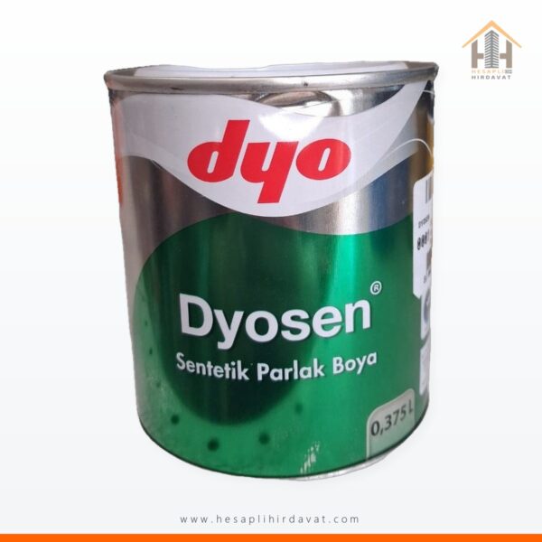 Dyo Dyosen Sentetik Parlak Boya 0,375 L 0001 Beyaz