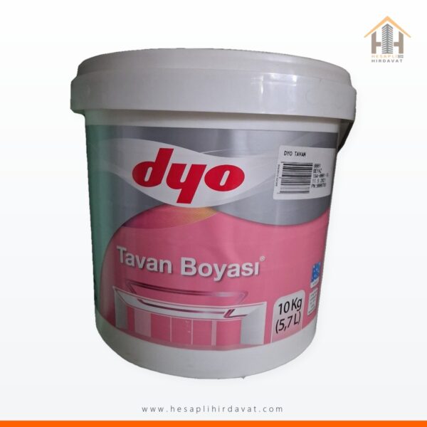 Dyo Tavan Boyası 10 kg (5,7 L) 0001 Beyaz