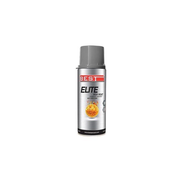 Elite 300C Isıya Dayanıklı siyah Sprey Boya 400Ml