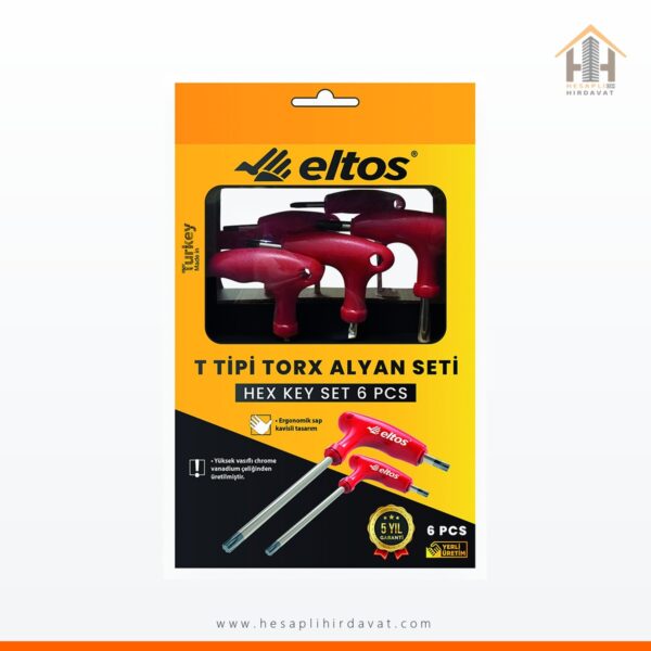 T Torx Alyan Seti 6 Pcs