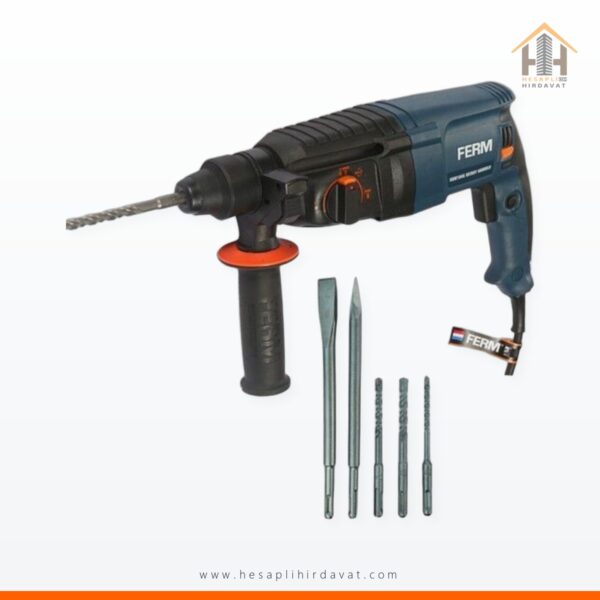 FERM HDM1046 Kırıcı Delici 800W - 5 Parça Set Hediyeli