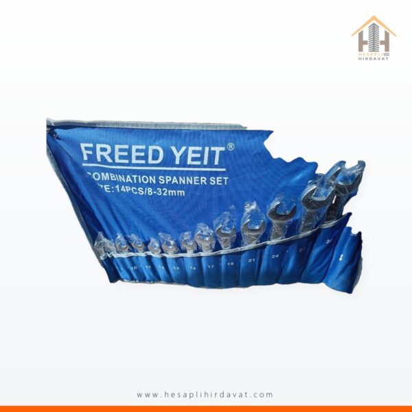Freed Yeit Kombine Anahtar Takımı 14 Parça 8-32 mm Bez Çantalı
