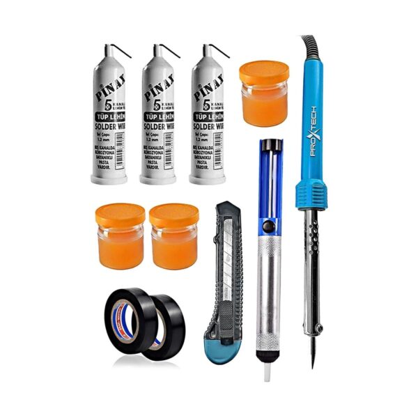 Full Set Lehim Makinesi - Kalem Havya -leyim Tel -pasta Full Set-fırsat Paket