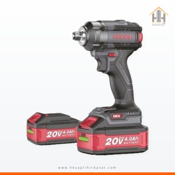 Grogh GRX2042 20V Akülü Darbeli Somun Sıkma 4.0 Ah 2 Akülü