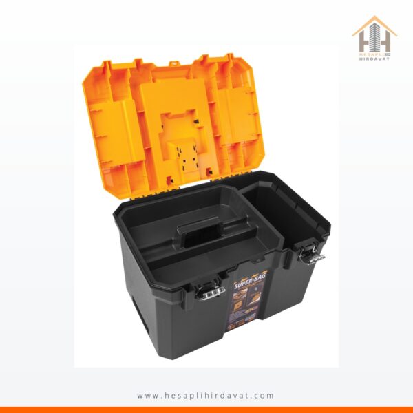 Hesaplı Hırdavat Super-Bag 5039 Büyük Tekerlekli Çift Katlı Teknisyen Alet Çantası
