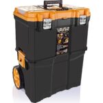Hesaplı Hırdavat Super-Bag 5039 Büyük Tekerlekli Çift Katlı Teknisyen Alet Çantası