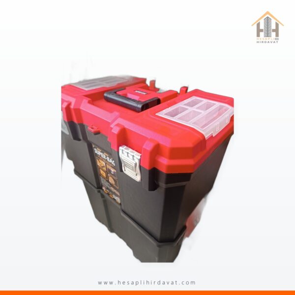Hesaplı Hırdavat Super-Bag 5039 Büyük Tekerlekli Çift Katlı Teknisyen Alet Çantası