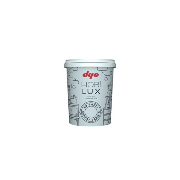 Hobilux Su Bazlı Şeffaf Vernik 0,9 L