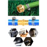 Hortum Kelepçesi Tork Ayarlı 13x19 mm Paslanmaz Çelik Boru Metal Kelepçe Ayarlanabilir klips 5 ADET