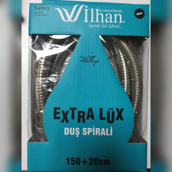 İlhan Lüx Duş Spiral Hortumu 150 + 20 cm