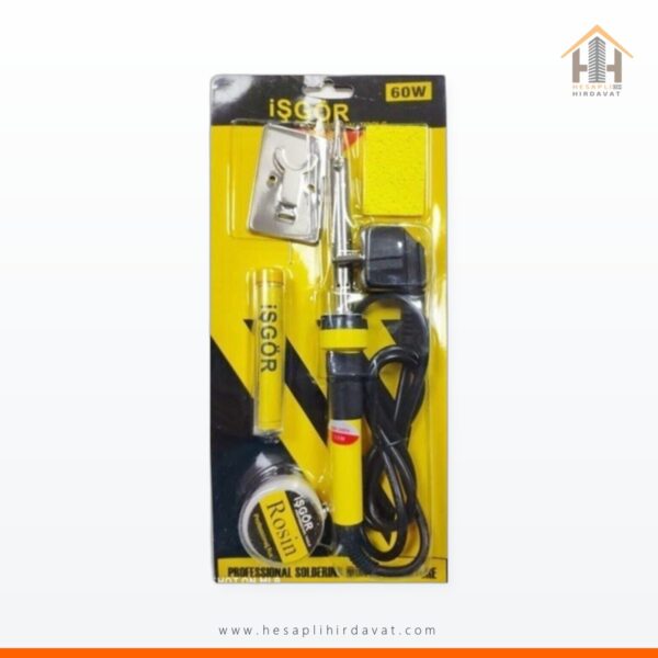 İşgör Lehim Havya Seti 60 Watt 5 Parça Lehim Seti