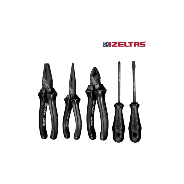 izeltaş Black Line 5 Parça Set