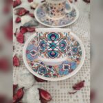 Kahve Fincan Takımı 6 Kişilik 12 Parça Topkapı Desen