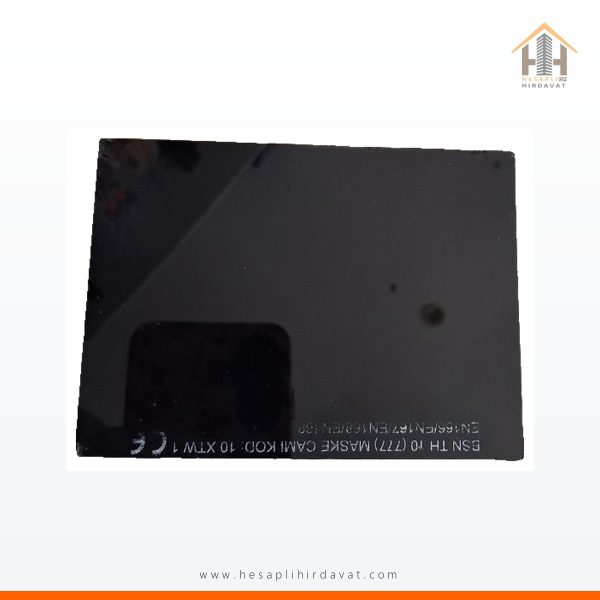 Kaynak Maskesi Camı 10 Numara Koyu Ton Maske Camı