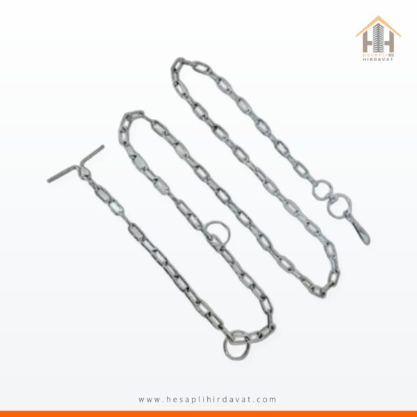 Köpek Bahçe Bağlama ve Köpek Gezdirme Zinciri 4 mm x 2 mt