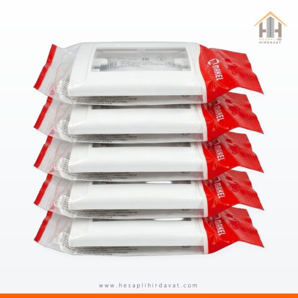 Makel Defne Tekli Çerçeve Beyaz 5'li Paket
