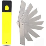 Maket Bıçağı Metal 18 mm Artı 10 Adet Yedek