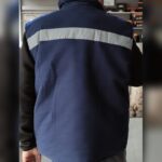 Mavi Kot reflektörlü iş yeleği Xxl bedendir