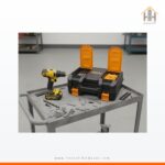 Maxi Çok Amaçlı Takım Çantası Matkap Alet Taşıma Takım Çantası Plastik Kilitli ASR-5080