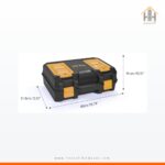 Maxi Çok Amaçlı Takım Çantası Matkap Alet Taşıma Takım Çantası Plastik Kilitli ASR-5080