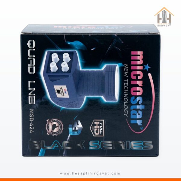 Microstar MSR-424 Quad LNB 4 Çıkışlı Full HD