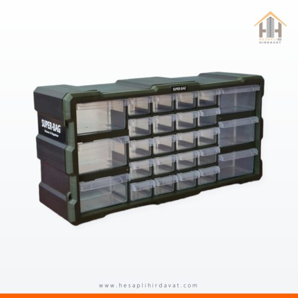 Mono Blok Çekmece Seti 26'li Hobby Organizer Seti Monoblok Çekmece Vida Dübel Kutusu Takı Kutusu