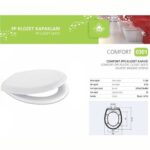 Nkp Comfort Alttan Sıkmalı Kırılmaz Klozet Kapağı 0301
