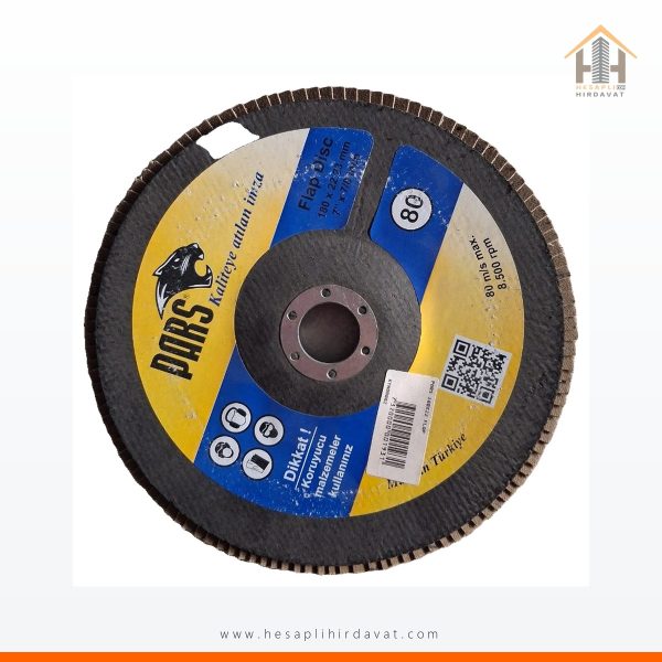 Pars Flap Disk 180x22 mm 80 Kum Taşlama Zımpara Diski