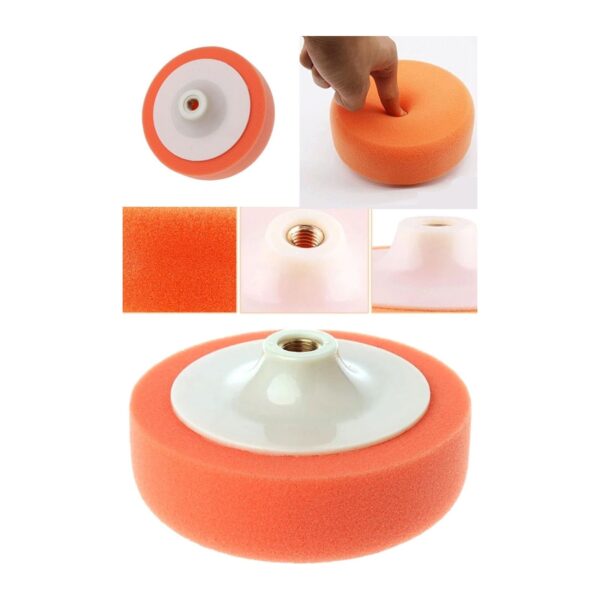 Pasta Cila Polisaj Süngeri 150 Mm M14 Turuncu EMKA