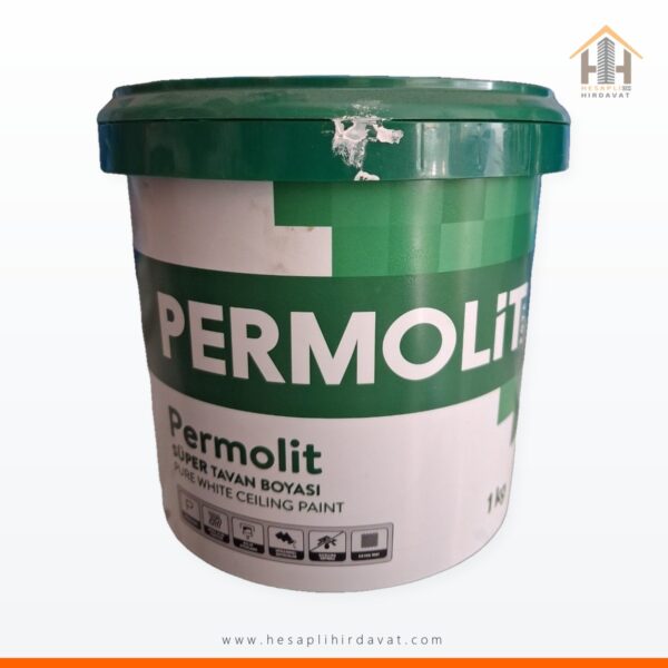 Permolit Süper Tavan Boyası 1 kg Beyaz