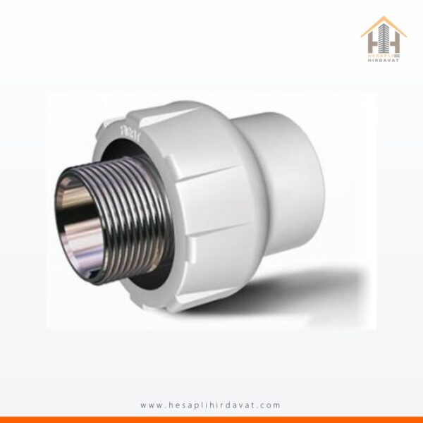 PPRC Dış Dişli Rakor 20x1/2-50x1 1/2 Fırat Sıcak Soğuk Su Tesisatı