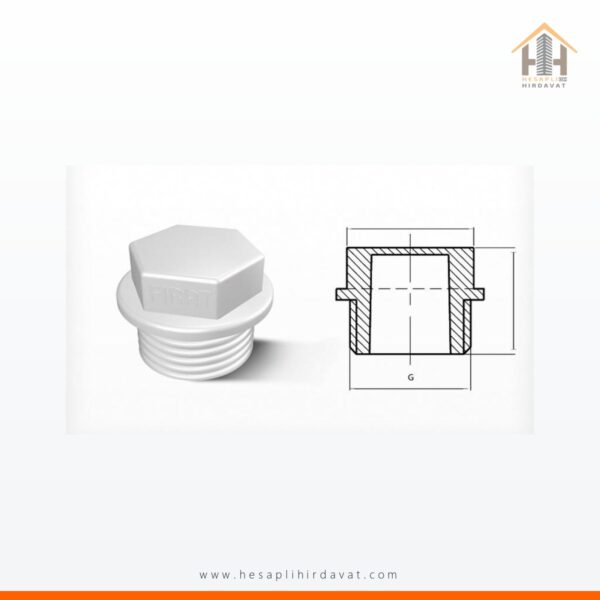 PPRC Kör Tapa (Dişli Tapa) 32 mm 10'lu paket Fırat Sıcak Soğuk Su Tesisatı