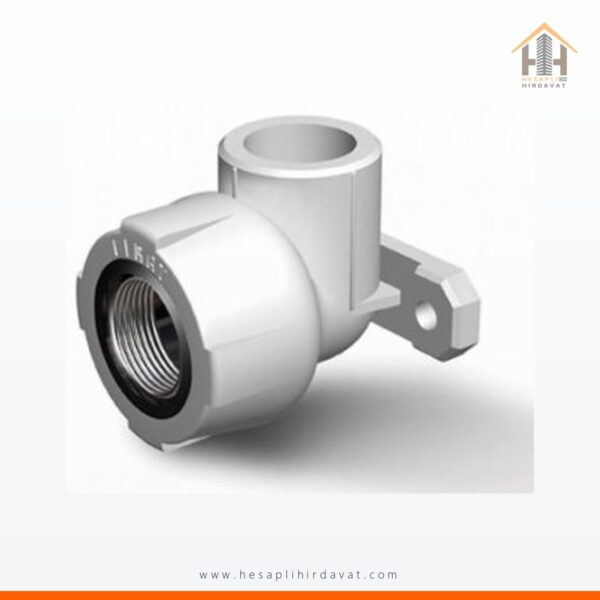PPRC Kulaklı Dirsek (Sıva Altı Batarya Bağlantısı) 20x1/2-25x1/2 Fırat Sıcak Soğuk Su Tesisatı