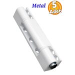 Pvc Pimapen Kapı Menteşesi Metal 90 Mm Beyaz (5 ADET)