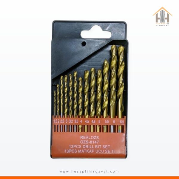 Realözs Matkap Ucu Seti 13pcs