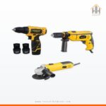 Rown 3'LÜ Set ! Darbeli Matkap - Şarjlı Vidalama - Avuç Taşlama Makinesi