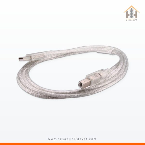 S-link SL-U2015 Usb2.0 1.5m Şeffaf Yazıcı Kablosu