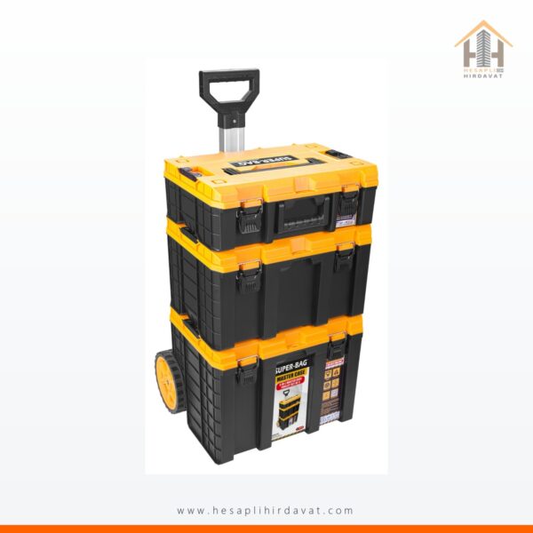 S-M-L Master Case 3'lü Set Super-Bag ASR-6030 34.4x45x74.7 cm